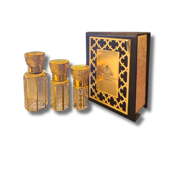Mukhallat Maliki Attar – Pure Natural Oud, Musk, Amber & Saffron